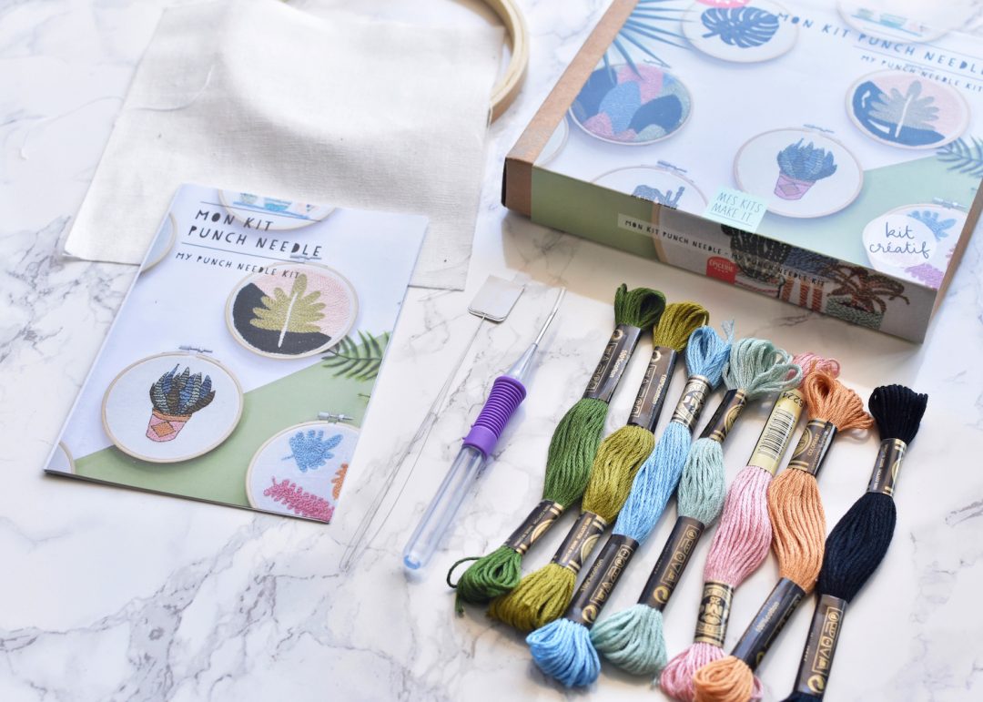 J'ai testé la punch needle avec Mes Kits Make it | Rock and Paper