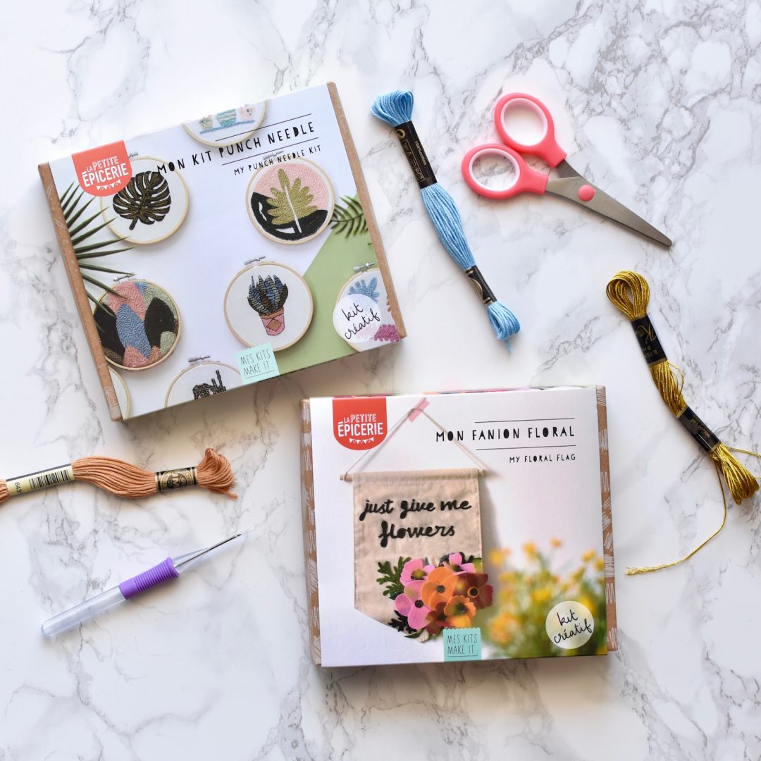 J'ai testé la punch needle avec Mes Kits Make it Rock and Paper