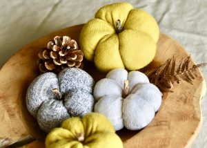 decoration d'automne fabriquer des citrouilles