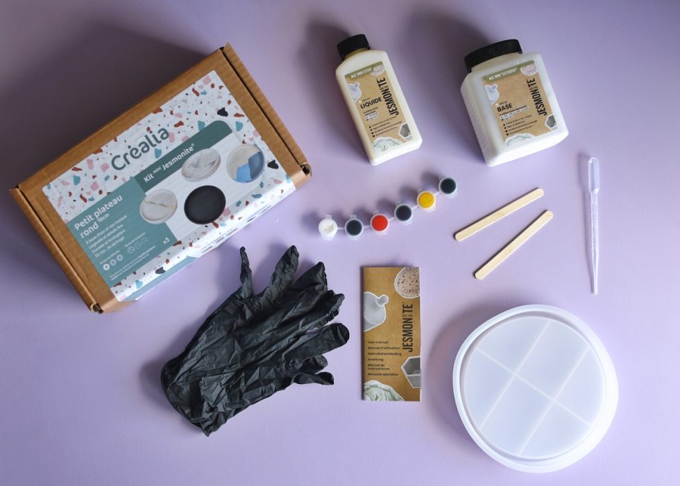 COMMENT FAIRE UN EFFET TERRAZZO AVEC DE LA JESMONITE ? | Rock and Paper