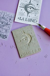 organiser un atelier d'initiation à la linogravure