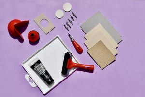 Tout le matériel pour faire de la linogravure