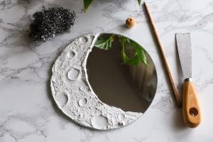 comment faire un miroir lune ? toutes les étapes