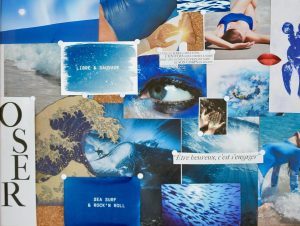 atelier collage inspirationnel de fin d'année