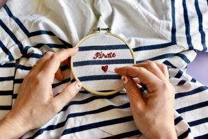 broderie vêtements enfants