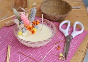 atelier bougie pour EVJF